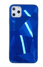 Huse telefon cu textura diamant Iphone 12 Pro Max , Albastru