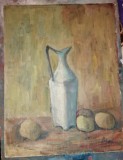 Cumpara ieftin TABLOU FOARTE VECHI - PICTAT PE PANZA