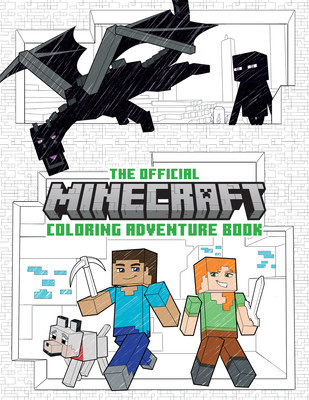 The Official Minecraft Coloring Adventures Book: Create, Explore, Color! foto