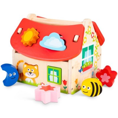 Casuta Shape Sorter cu forme foto