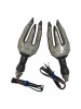 Set semnalizari Moto LED 12V - Lumina Galbena &ndash; (Fork Shape) LED KL039 (2PCS), TMMP