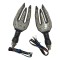 Set semnalizari Moto LED 12V - Lumina Galbena &ndash; (Fork Shape) LED KL039 (2PCS)