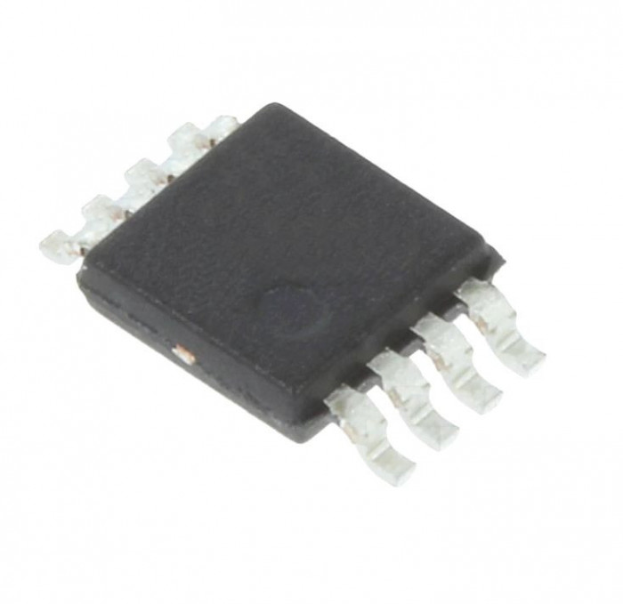 Circuit integrat, convertor D/A, SMD, MSOP8, 3-wire, serial, TEXAS INSTRUMENTS - DAC8531E/250G4