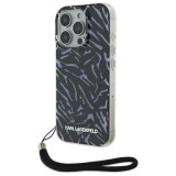 Husa iPhone 16 Pro Max Karl Lagerfeld Hardcase, Zebra With Cord, mov, KLHCP16XHZBPKCCU