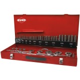 Set 54 piese de filetare HSS RUKO 245040 HardWork ToolsRange