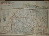 Harta republica socialista romania - dimensiuni 89/63 cm - plansa 1