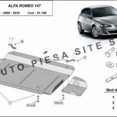 Scut metalic motor Alfa Romeo 147 fabricat in perioada 2000 - 2010 APS-01,100