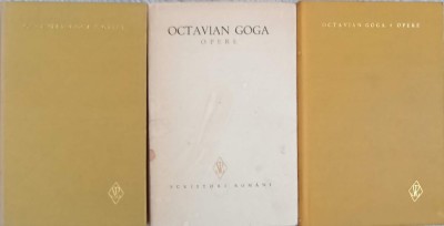 OPERE VOL.1-3 POEZII, TEATRU-OCTAVIAN GOGA-272801 foto