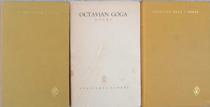 OPERE VOL.1-3 POEZII, TEATRU-OCTAVIAN GOGA-272801