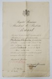 BREVET DE INAINTARE LA GRAD DE LOCOTENENT , 31 MARTIE , 1930