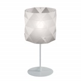 Veioza Prysma, poli-acril, alb, 13 x 36 x 13 cm