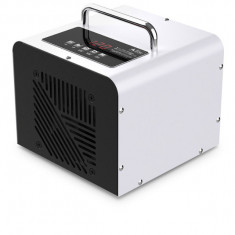 Generator de Ozon, pentru Casa, Birou si Masina, Temporizator 120 min, Productie de Ozon Personalizata 5g, 10 g, 20g/h, Afisaj digital, Butoane Tactil