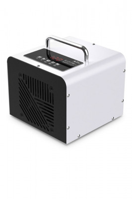 Generator de Ozon, pentru Casa, Birou si Masina, Temporizator 120 min, Productie de Ozon Personalizata 5g, 10 g, 20g/h, Afisaj digital, Butoane Tactil foto