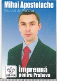 bnk cld Calendar de buzunar 2001 PSD-PUR Mihai Apostolescu