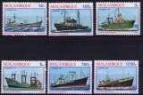 MOZAMBIC 1981 TRANSPORT MARITIM CORABII VAPOARE, Nestampilat