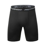 Pantaloni scurți de compresie REDQUIT&reg; &ndash; Negru, marome M, poliester, design de susținere, utilizare versatila