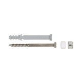 Set fixare obiecte sanitare ceramice cu diblu 8 mm si surub 6x85 mm, S 8 RD WCR, Fischer, 60568