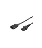 Cablu prelungitor alimentare IEC320-C13 la IEC320 C14 2m Goobay