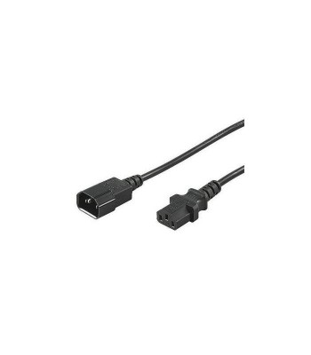 Cablu prelungitor alimentare IEC320-C13 la IEC320 C14 2m Goobay foto