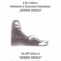 Romania, LP 1914b/2011, A XX-a Editie a Festivalului "Enescu" , carton filatelic