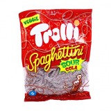 Jeleuri spaghete cola dulci acrisoare Spaghettini Sour Cola Trolli 100g MGR28857