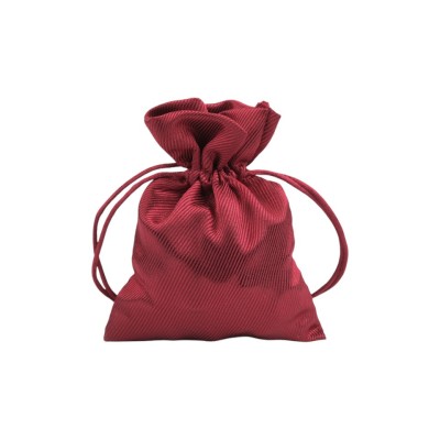 Saculet din satin pentru cadouri Crisalida, 9,5 x 13 cm, Rosu foto