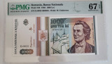 Bancnota gradata 1000 lei 1993 PMG67