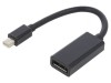 Adaptor DisplayPort 1.2 0,15m Negru