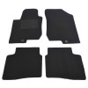 Covorase mocheta Kia CEED 09/2007-03/2010 2 sisteme de fixare, Negru, set de 4 bucati
