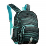 Rucsac Zipit Mesh Black &amp; Blue, Cu Buzunare Laterale