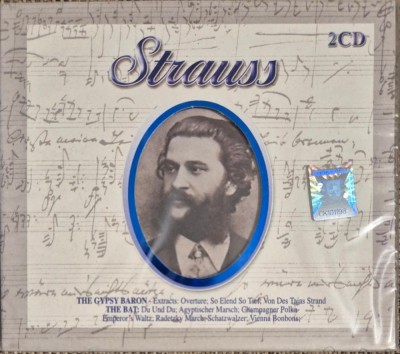 cd strauss box sigilat 2cd foto