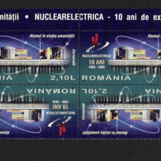 ROMANIA 2008 - ATOMUL IN SLUJBA UMANITATII, TETE BECHE 1, MNH - 1819