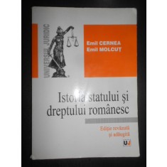Emil Cernea - Istoria statului si dreptului romanesc