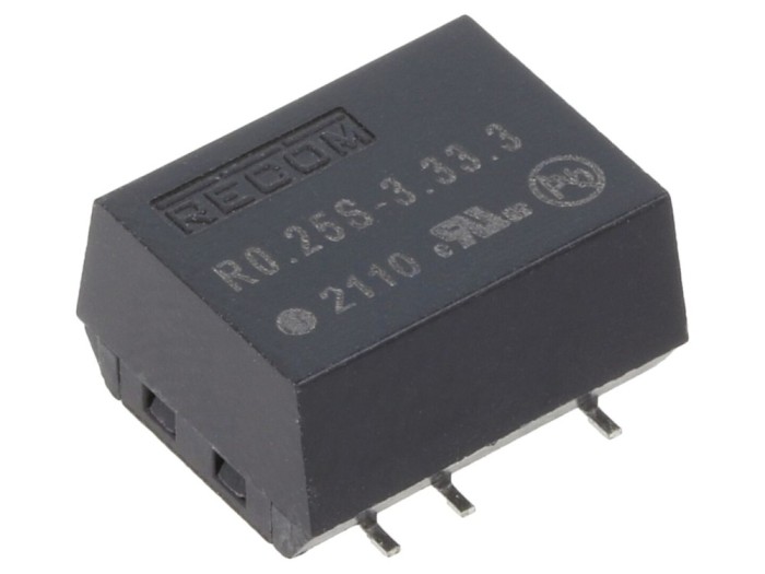 Rezistor? Convertor DC/DC 3.3V 0.25W