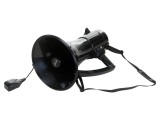 Megafon TONSIL TE 30/20 cu sirenă 120dB, semnalizator vocal negru ABS
