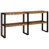 VidaXL Masă de Consolă 160x33x75 cm Lemn Solid Recuperat