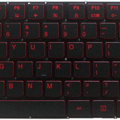 Tastatura laptop noua Lenovo Legion Y540-15IRH Y540-17IRH Y7000-2019 Black without Frame Red Printing Backlit Layout US