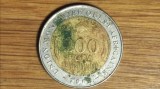 Africa de Vest / Statele vest africane - moneda de colectie bimetal - 200 franci / francs 2005 - frumoasa !
