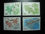 MONACO 1981 SERIE FLORA MNH