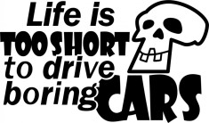 Sticker Auto, Texte, 30 cm, 12244ST-20 foto