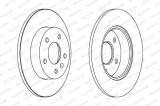 FERODO DDF1044C PREMIER Coat+ disc Disc frana
