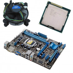 Kit placa de baza second hand Asus P8H61-M LE, Intel i5-2310, Cooler foto