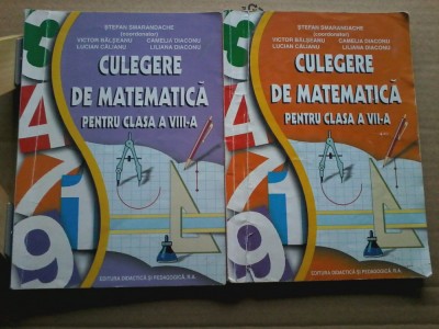 Stefan Smarandache - Culegere de matematica pentru clasa a VIII a foto