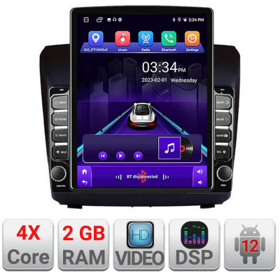 Navigatie dedicata Isuzu D-Max K-2234 ecran tip TESLA 9.7&amp;quot; cu Android Radio Bluetooth Internet GPS WIFI 2+32 DSP Quad Core CarStore Technology foto