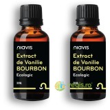 Pachet Extract de Vanilie Bourbon Ecologic/Bio 30ml+30ml