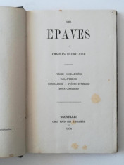 Charles Baudelaire &amp;#039;&amp;#039;Les epaves&amp;#039;&amp;#039; foto