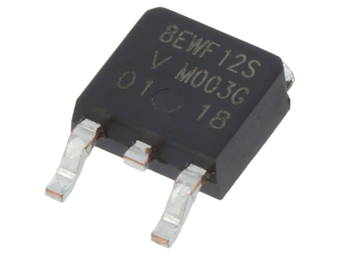 Diodă redresoare SMD 1,2kV 8A