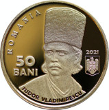 Moneda Romania 50 Bani 2021 - Proof ( 200 ani revolutia lui Tudor Vladimirescu )