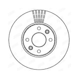 Disc frana Dacia 1410, Logan, Logan Express; Lada Largus; Moskvich Aslk 2140; Nissan Micra C+C III, Micra III, Micra V; Renault Clio III, Logan I,