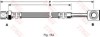 Conducta / cablu frana OPEL CORSA B (73, 78, 79) (1993 - 2002) TRW PHD288